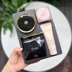 Set Phấn Nước Ohui Ultimate Cover Cushion Satin Finish SPF50+/PA+++