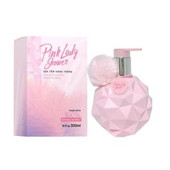 Sữa tắm xông trắng Pink Lady Showder Giúp Da Trắng Sáng Tự Nhiên