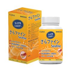 Viên uống giảm mỡ máu Sarafine Fujina Nhật Bản - Hỗ trợ sức khỏe tim mạch, bổ sung dưỡng chất tự nhiên, 80 viên