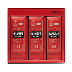 Tinh Chất Hồng Sâm Mật Ong Manuka KGC Jung Kwan Jang - Bổ Sung Kháng Đề, Tăng Cường Sức Khỏe, Giảm Mệt Mỏi - Hộp 30 Gói 15g