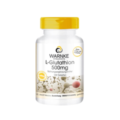 Viên Uống Trắng Da Warnke L-Glutathione 100 Viên - Dưỡng Trắng Từ Bên Trong, Hỗ Trợ Làm Sáng Da, Cải Thiện Vùng Da Sạm Màu