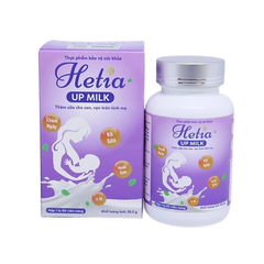 Viên Nang Lợi Sữa Hetia Upmilk - Tăng Tiết Sữa Mẹ Tối Ưu, Hỗ Trợ Phục Hồi Sức Khỏe Sau Sinh, Sữa Đặc Sánh Hương Vị Thơm Ngon
