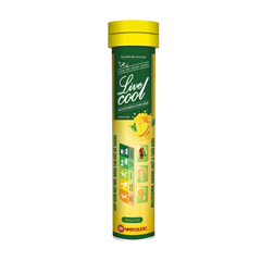 Viên Sủi Năng Lượng Livecool Hương Cam 16 Viên - Hỗ Trợ Giảm Mệt Mỏi, Bổ Sung Vitamin Nhóm B, Giúp Tăng Cường Tập Trung