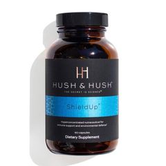 Viên Uống Chống Nắng Hush & Hush Shield Up Mỹ 60 Viên - Bảo Vệ Da Toàn Diện, Tăng Cường Sức Khỏe Da, Chống Oxy Hóa