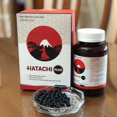 Viên Uống Hatachi Plus Hỗ Trợ Làm Đen Râu Tóc - Giải Quyết Tóc Bạc Sớm, Tóc Yếu, Và Kích Thích Mọc Tóc Tự Nhiên