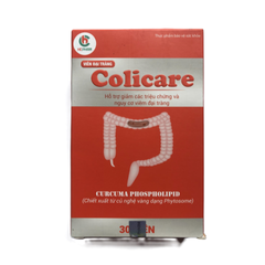 Viên uống hỗ trợ đại tràng Colicare hộp 30 viên