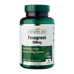 Viên Uống Hỗ Trợ Lợi Sữa Fenugreek Natures Aid - Tăng Cường Sản Xuất Sữa Mẹ Từ Chiết Xuất Cỏ Cari 1500mg