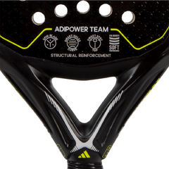 Vợt Padel Adidas Adipower Team RK2AB1U14 - Dụng Cụ Thể Thao Chuyên Nghiệp, Lớp Bảo Vệ Khung, Thiết Kế Hiện Đại, Độ Bền Cao