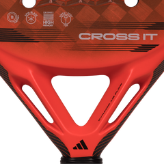 Vợt Padel Adidas Cross It ADRK1AA4U0063F - Dụng Cụ Thể Thao Chuyên Nghiệp Tấn Công, Công Nghệ Hiện Đại, Đầu Nặng, Chất Liệu Carbon Aluminized