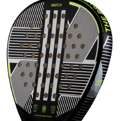 Vợt Padel Adidas Match 3.3 ADRK5GA1U0010F Đen/Xanh Lime - Công Nghệ Tăng Cường Độ Cứng, Đánh Chắc Chắn và Kiểm Soát Hoàn Hảo