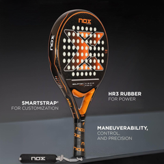 Vợt Padel Nox Equation Advanced 2022 - Thiết Kế Gọt Nước, Công Nghệ HR3, Cao Cấp Cho Người Chơi Padel Trung Cấp