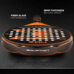 Vợt Padel Nox Equation Advanced 2022 - Thiết Kế Gọt Nước, Công Nghệ HR3, Cao Cấp Cho Người Chơi Padel Trung Cấp