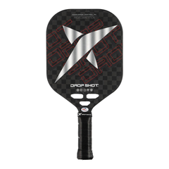 Vợt Pickleball Drop Shot Conqueror Control 2024 Đen/Bạc - Vợt Chuyên Nghiệp, Dành Cho Người Mới Bắt Đầu, Tối Ưu Sự Kiểm Soát