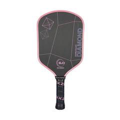 Vợt Pickleball Six Zero Double Black Diamond Control 14mm - Độ Bền Cao, Kiểm Soát Tối Đa, Cảm Giác Chạm Bóng Mượt Mà Cho Người Chơi Chuyên Nghiệp