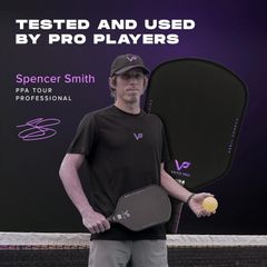 Vợt Pickleball Vatic Pro Prism Carbon Fiber 16mm - Siêu nhẹ, Chất liệu Carbon Bền bỉ, Được USAPA Chấp Thuận, Dành cho Người Chơi Chuyên Nghiệp