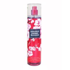 Xịt Thơm Bath & Body Works Fine Fragrance Mist Cherry Blossom - Hương Hoa Anh Đào Nhật Bản Giữ Ẩm Da, Tươi Mát Suốt Ngày 236ml