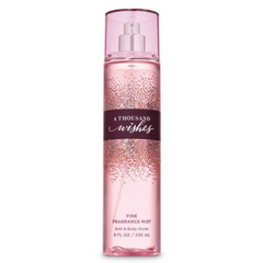 Xịt Thơm Toàn Thân Bath & Body Works A Thousand Wishes 236ml - Hương Ngọt Ngào, Ấm Áp Với Quả Mộc Qua, Hoa Mẫu Đơn, Lưu Hương Lâu
