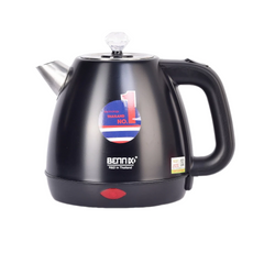 Ấm Siêu Tốc Inox 304 Bennix BN-6118EK 1.8L - Công Suất 1650W, Tự Ngắt Khi Nước Sôi, Thiết Kế Hiện Đại, Dễ Vệ Sinh