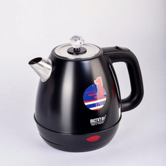 Ấm Siêu Tốc Inox 304 Bennix BN-6118EK 1.8L - Công Suất 1650W, Tự Ngắt Khi Nước Sôi, Thiết Kế Hiện Đại, Dễ Vệ Sinh