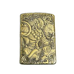 Bật Lửa Zippo La Hán Phật Giáo Hàng Long Phục Hổ ZPC4188 - Khắc 3D Độc Đáo, Quà Tặng Ý Nghĩa, Văn Hóa Phương Đông