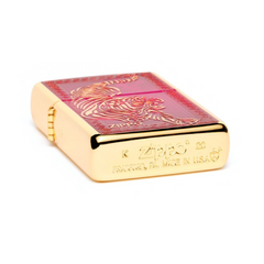 Bật Lửa Zippo Năm Hổ Phiên Bản Giới Hạn Châu Á CZA-2-24 - Họa Tiết Hổ Dũng Mãnh, Đỏ Sang Trọng, Quà Tặng Chất Lượng