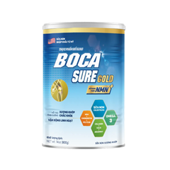 Sữa Non Boca Sure Gold Hỗ Trợ Bảo Vệ Cơ Xương Khớp