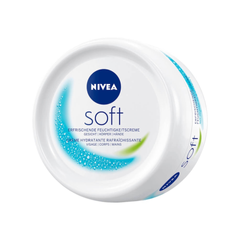 Kem Dưỡng Da Mặt và Toàn Thân Nivea Soft 200ml - Độ ẩm hoàn hảo từ Dầu Jojoba và Vitamin E, thích hợp cho mọi loại da