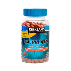 Viên Uống Kirkland Ibuprofen 200mg Hộp 500 Viên - Giảm Đau Nhức Cơ, Hạ Sốt Cho Người Lớn & Trẻ Em Từ 12 Tuổi - Sản Phẩm Chính Hãng Mỹ