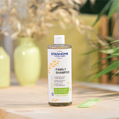 Dầu Gội Không Xà Phòng Stanhome Family Shampoo 400ml - Làm Sạch và Nuôi Dưỡng Tóc, ĐẶC BIỆT CHO CẢ GIA ĐÌNH