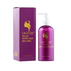 Dầu gội nước gạo hoa trà Lro’cre Giúp Tóc Suôn Mềm Bóng Khỏe