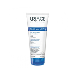 Gel Làm Sạch Da Uriage Bariederm Cica 200mL - Gel Nettoyant Dịu Nhẹ, Phù Hợp Cho Da Kích Ứng và Nhạy Cảm, Công Nghệ TLR2-Regul