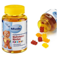 Kẹo gấu Mivolis hỗ trợ bổ sung Vitamin tổng hợp cho bé 60 viên