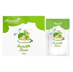 Khăn Giấy Ướt Dung Dịch Vệ Sinh Soft Silk Hanayuki - Hộp 20 Miếng