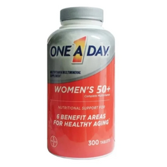 Vitamin Tổng Hợp One1Day Nữ 50+ - 300 Viên Bổ Sung Khoáng Chất, Tăng Cường Đề Kháng và Năng Lượng, Hỗ Trợ Sức Khỏe Toàn Diện