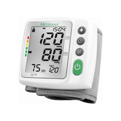 Máy Đo Huyết Áp Cổ Tay Medisana BW315 - Màn Hình Lớn, Chỉ Báo Mức Pin, Phát Hiện Nhịp Tim Không Đều, Dễ Sử Dụng Cho Người Lớn Tuổi