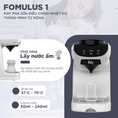 Máy Pha Sữa Thông Minh Fatzbaby Formulus 1 FB8502AH - Điều Chỉnh Nhiệt Độ Từ 37°C-70°C, Tiện Lợi Cho Tất Cả Các Loại Sữa Bột