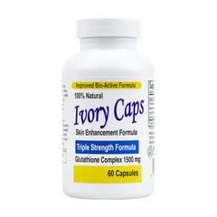 [Mỹ] Viên uống trắng da Glutathione Complex 1500mg Ivory Caps 60 viên