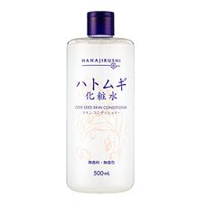 Nước Hoa Hồng Hanajirushi Coix Seed Skin Conditioner 500ml - Cấp Ẩm, Làm Sạch Da, Thích Hợp Mọi Loại Da, Chiết Xuất Tự Nhiên