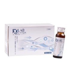 Nước Uống Hỗ Trợ Thải Độc Cơ Thể Xlab Cytox - Tăng Cường Miễn Dịch, Chức Năng Gan Thận, Dưỡng Da Tươi Trẻ, Hộp 10 Lọ 50ml
