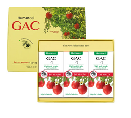 Set 3 Hộp Humancel GAC - Viên Nang Dầu Gấc Bổ Mắt, Tăng Cường Sức Đề Kháng, Hỗ Trợ Khỏe Mạnh Đôi Mắt