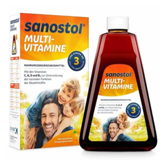 Siro vitamin tổng hợp cho bé Sanostol số 3 của Đức