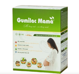 Sữa hạt bầu Gumilac Mama cho mẹ thai kì khỏe mạnh hộp giấy 400g
