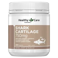 Sụn Vi Cá Hỗ Trợ Xương Khớp Shark Cartilage 750mg 200 viên