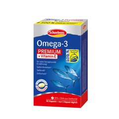 Viên Dầu Cá Hỗ Trợ Sức Khỏe, Bổ Mắt Cho Trẻ trên 10 tuổi Omega-3 Vitamin E Schaebens