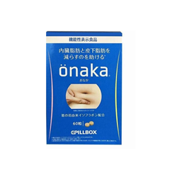 Viên giảm hỗ trợ mỡ bụng Onaka Pillbox 60 viên Nhật Bản