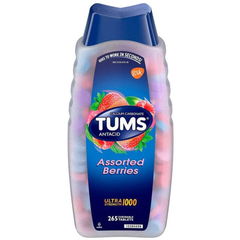 Viên Nhai Tums Extra Strength 1000mg - Hỗ Trợ Tiêu Hóa, Giảm Cảm Giác Đau Rát, Ợ Nóng, 265 Viên