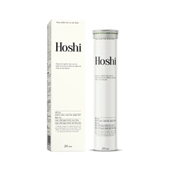 Viên Sủi Hoshi Trắng Da - Hỗ Trợ Giảm Nám, Vitamin C, Glutathione - Rạng Rỡ Làn Da Mịn Màng, Hộp 20 Viên Nhật Bản