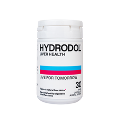 Viên uống bổ gan Hydrodol Liver Health - Hỗ trợ thải độc và cải thiện chức năng gan với kế sữa và trà xanh, 30 viên.