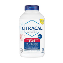 Viên Uống Citracal Calcium +D3 280 Viên - Hỗ Trợ Xương Chắc Khỏe, Dễ Dàng Hấp Thụ, Sản Phẩm Từ Mỹ