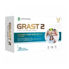 Viên uống hỗ trợ bổ sung Canxi Grast 2 (V/30 viên)